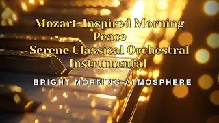 Gentle Mozart Style Serenity &bull; Relaxing Piano Arpeggios & Strings | Bright Morning Atmosphere