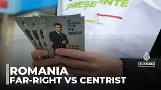Romania braces for tight presidential runoff between far-right and centrist candidates