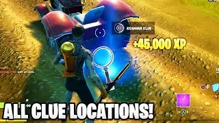 Search the Farm for Clues! All Locations! (Fortnite Week 4 Legendary Challenge Guide)