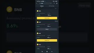 #Bnb staking rewards on #Binance #12.99% APR as on #26thApril2022 @5.21pm IST. @ameofcryptoz