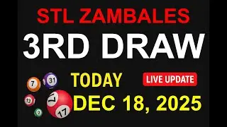 STL ZAMBALES 3RD DRAW - DEC 18, 2025 Results (LIVE UPDATE)