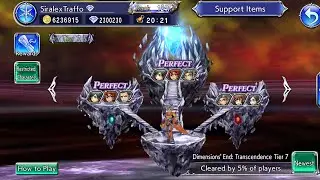 DFFOO - Dimension's End Transcendence 7 - Left, Right and Middle Gates