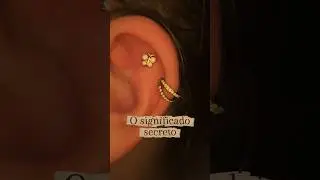 PIERCING de OURO ritual Karnavedha #piercing