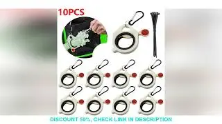 Fluorescent Cable Tie Organizer Reusable Zip Tie Holder Portable Plastic Cable Tie Storage Tool Elec