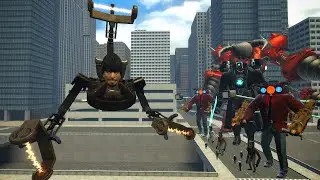 NEW ASTRO DETAINER VS MEGA DRILL MAN TITAN, AGENT SPEAKERMAN, UPGRADE CAMERAMAN TITAN