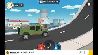 zombie derby blocky roads gameplay