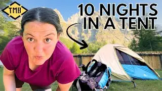 Tour du Mont Blanc - 10 Day FULL TREK (Camping & on a Budget)