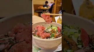 A weekday-only lunch special featuring fresh tuna and horse mackerel rice bowls in Yokohama! Enjo...