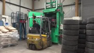 Gradeall Truck Tyre Baler
