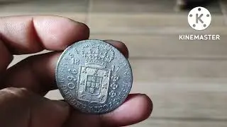 Patac&atilde;o - 960 r&eacute;is datado de 1817 - col&ocirc;nia.