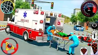 Ambulance Rescue City Driving 3D - 911 Rescue Emergency Van Simulator - Android GamePlay 