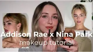 Addison Rae inspired makeup | Nina Park makeup tutorial