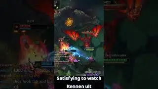 Satisfying to watch Kennen ult #gaming #leagueoflegends