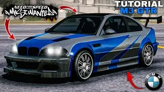 COMO FAZER A BMW M3 GTR DO NEED FOR SPEED MOST WANTED NO CAR PARKING MULTIPLAYER
