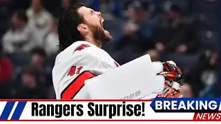 Spencer Martin Shocks Rangers: Unexpected NHL Starting Goalie!🔴 LIVE BREAKING NEWS