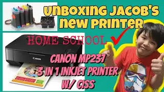 UNBOXING & REVIEW: CANON PIXMA MP327 3in1 INKJET PRINTER W/CISS | UNBOXING JACOB&rsquo;S NEW PRINTER