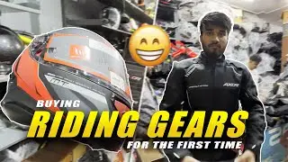 Buying riding gear for the first time...😁