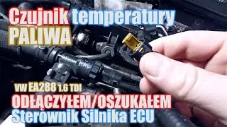 VW Golf 7 Odłączyłem Czujnik Temperatury Paliwa EA288 1.6 TDI CLHA
