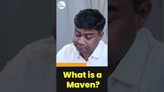 Java Interview Question | What is a Maven? | #shorts #kiransir #training