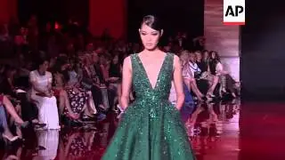 Elie Saab shows fall winter 2013/14 collection in Paris