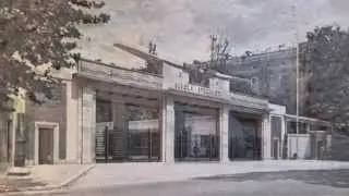 Bassorilievo Ingresso Scuola Specialisti AM