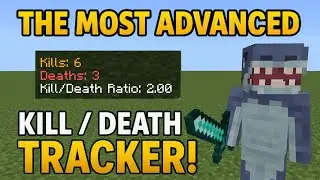 The Most Advanced Kill Death Counter for Minecraft Bedrock!