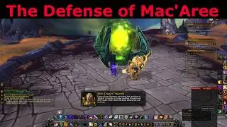 The Defense of Mac'Aree Argus Mac'Aree World Quest World of Warcraft