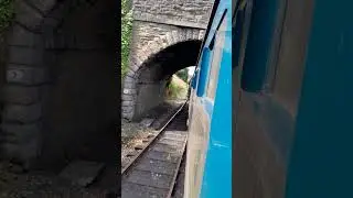 BRC&W  class 104 DMU leaving Heywood ,26th July 23