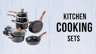MAISON ARTS Clearance on 15-Piece Non-Stick Cookware Set, Black