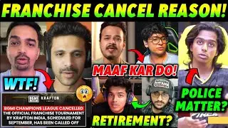 Franchise Tournament CANCEL!⚠️ LIVE REASON, Mortal Request, Thug Sorry?, Jonathan Downfall?