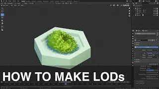 How to make LODs for stylized nature assets!
