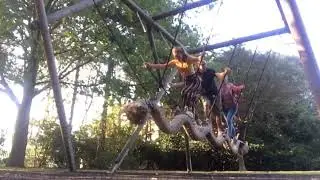 Cobtree Manor Park rope swing.