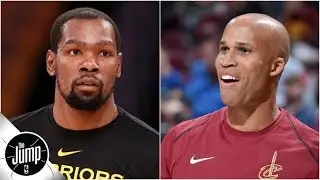 Kevin Durant responds to Richard Jefferson's criticism on Instagram | The Jump