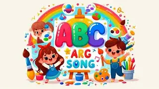 ABC Art Song 🎨 | Learn Letters with Colors & Fun