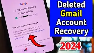 How to Recover Permanently Deleted Gmail Account | Gmail account recovery