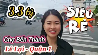 3.3 tỷ | Bán căn hộ chung cư mặt tiền Quận 1, ngay chợ Bến Thành, căn hộ chung cư 108-110 Lê Lợi
