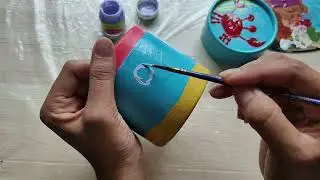 Painting old watch box        #Diy #art