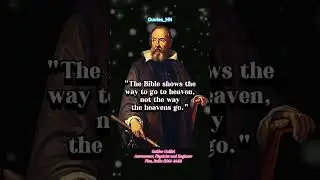 Galileo's Wise Quotes, Science, Wisdom and Philosophy #quotes #shortsfeed #lifelessons #motivation