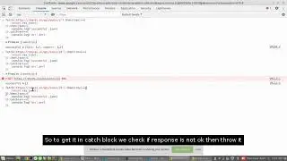 Handle failed HTTP response with fetch()