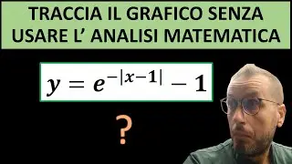 Traccia il grafico senza usare l'analisi matematica. Le trasformazioni geometriche dell'esponenziale