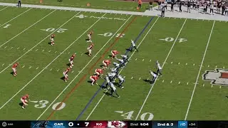 Madden NFL 25 Gameplay Kansas City Chiefs vs Carolina Panthers