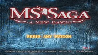 MS Saga: A New Dawn Playthrough Part 1 - Beginning of the game