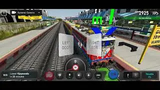 Dabbal dekar train india train simulator . mobile game  #indiantrain #automobile