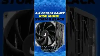 AIR COOLER GAMER STORM BLACK - RISE MODE - RM-ACST-B