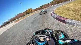 Karting with comrades