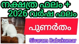 പുണർതം - അദിതി ദേവോ ഭവ: ഭാഗ്യ സമയം അടുക്കുന്നു.