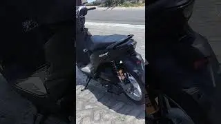 Modifikasi Beat Deluxe Hitam Doff Simple