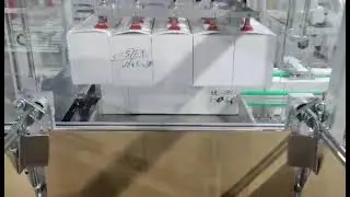 Pharma GMP Gripping Type Automatic Case Packing Line| Full-Auto Box Packing Machine