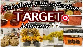 New🍂 Fall Decorations* Target Shop With Me* Threshold Decor