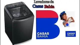 Lavadoras da casas Bahia